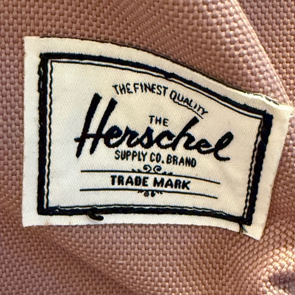 Herschel Supply Co Backpack Mid Volume Adult or Kids Pink Rose Adjustable Straps - Picture 5 of 9